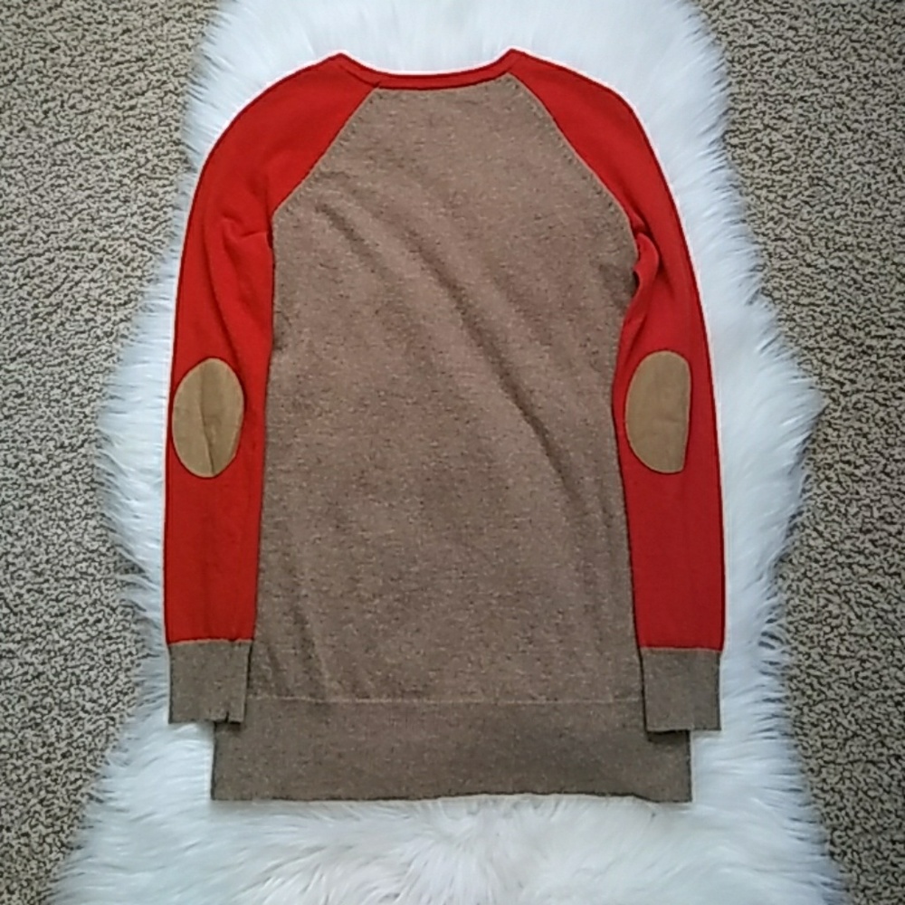 J. Crew Side Button Patch Elbow Sweater Size Xxs. - image 7